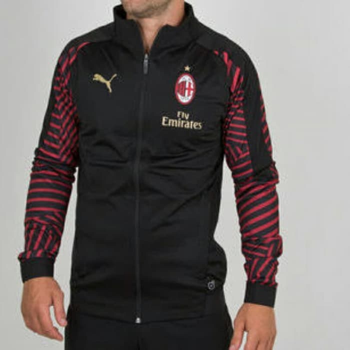 Jaket Bola Pria Jaket AC Milan Limited Edition Original Puma