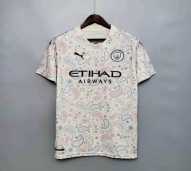 JERSEY BAJU BOLA PLAYER ISSUE MANCHESTER CITY 3RD NEW OFFICIAL 2021 - Putih, L